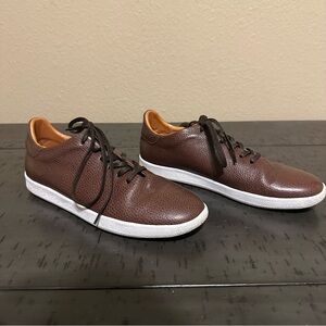 Beckett Simonon Men’s Brown Leather Sneakers